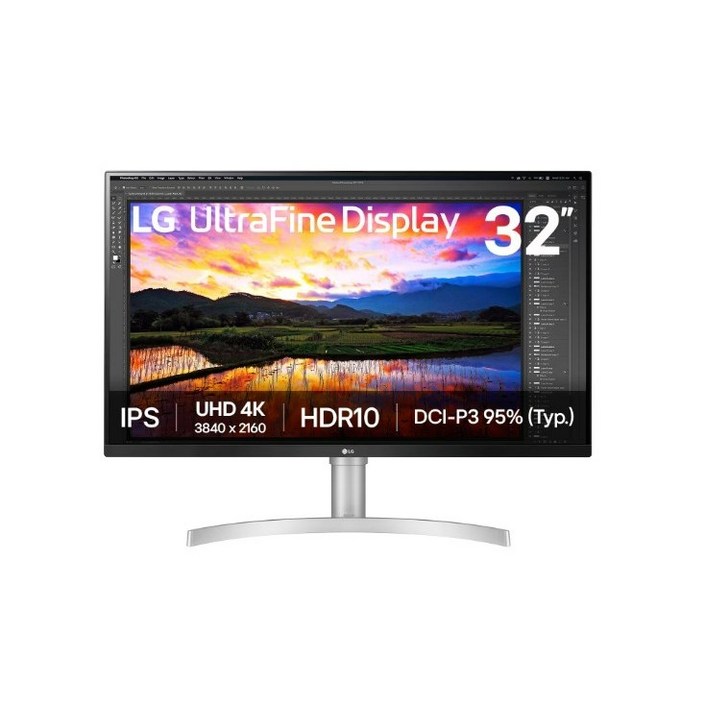 LG전자 4K UHD 모니터, 80cm, 엘지모니터 32UN650K