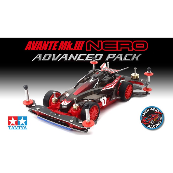 타미야 미니카 18662 아반테 MK.III 네로 어드밴스드 팩 MS AVANTE NERO ADVANCED