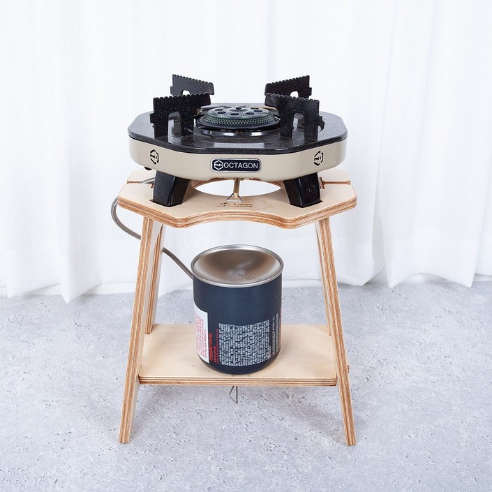 NIP 옥타곤 해바라기 버너 거치대 3way 선반형 받침대