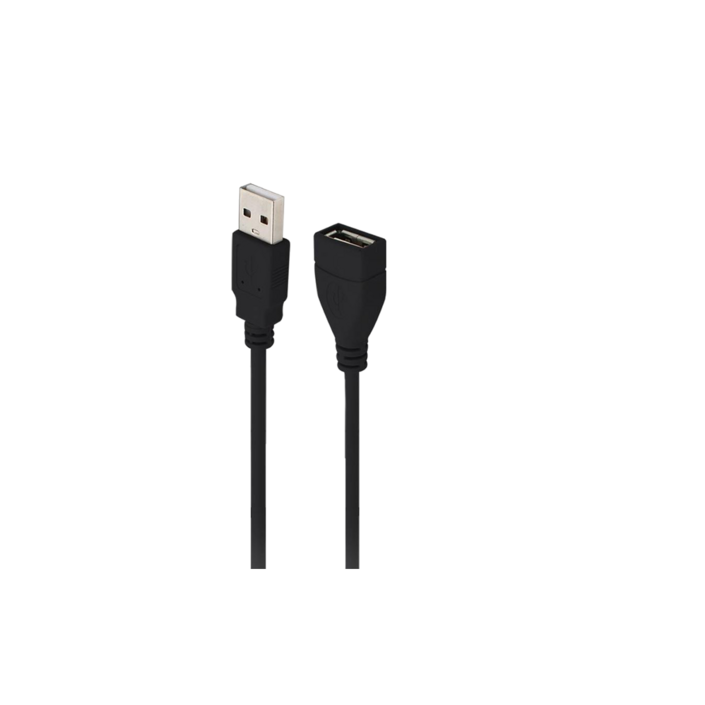 디옵텍 USB 2.0버전 연장케이블 블랙 JUSTLINK U2AF05