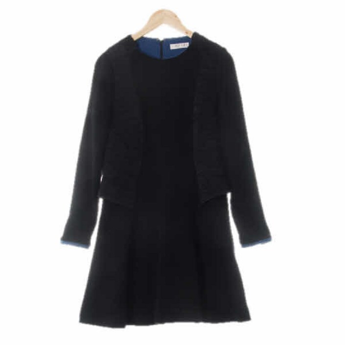 5544 sjsj 블랙 울 셔링포인트원피스 8898165