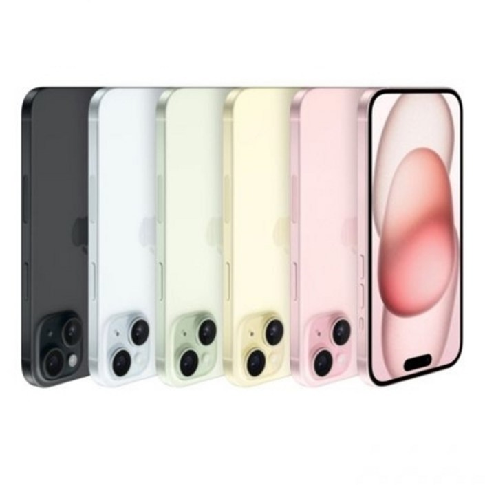 애플 아이폰 15 128GB A3090 공기계 중고폰 리퍼폰 모든 부품 100 정품, 옐로우, 128GB