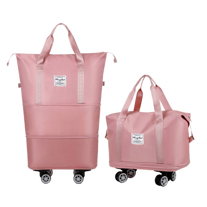 아모란나 여행가방 바퀴 탈부착 3단 확장 폴딩백 접이식 보스턴백 대형