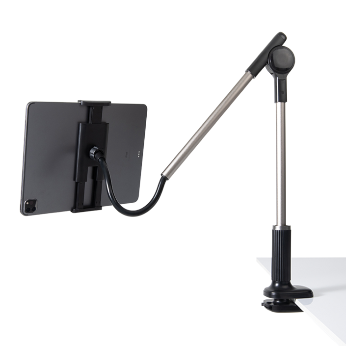 르메이어 자바라 탭 패드 태블릿 스마트폰 거치대 침대 탁상용 LMEAL044