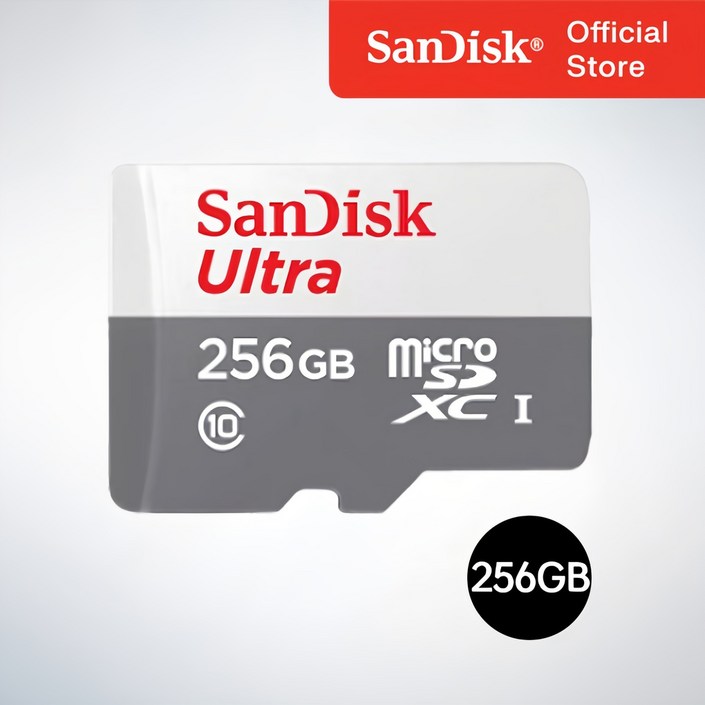 샌디스크코리아 공식인증정품 마이크로 SD카드 SDXC ULTRA 울트라 QUNR 256GB 샌디스크코리아 공식인증정품 마이크로 SD카드 SDXC ULTRA 울트라 QUNR 256GB