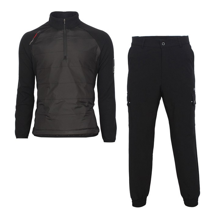 세트할인그렌에코 가을겨울 앞판패딩 집업티셔츠남성가을조거팬츠ges25504ges24803