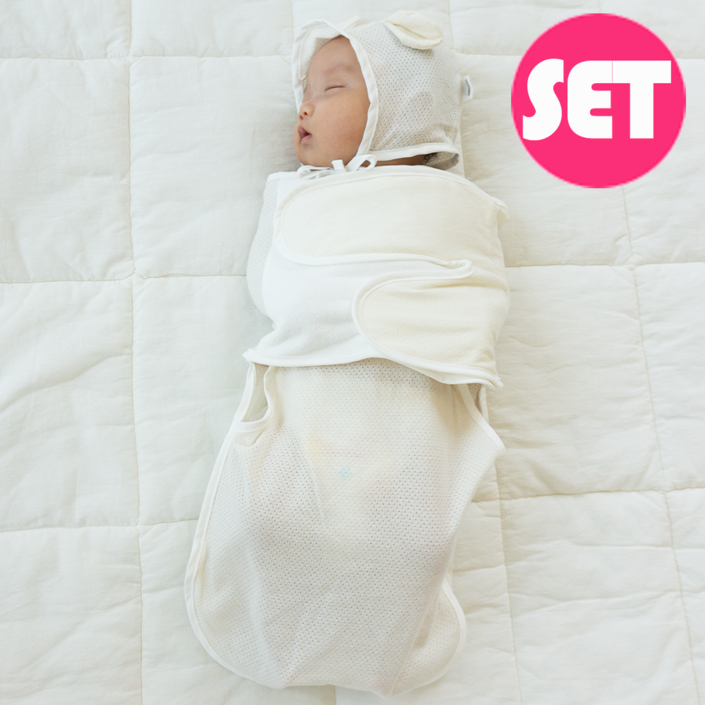 라포키드 조리원 포켓 원더윅스 모로반사 다리반사 방지 스와들 신생아 아기속싸개 고관절보호 상체하체 고정 대퇴부보호