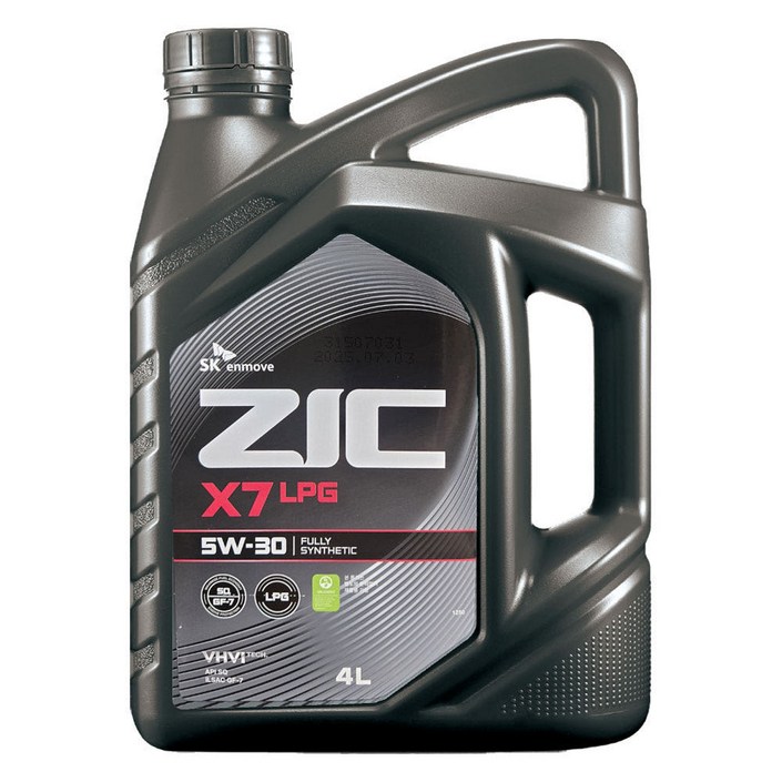 ZIC 지크 X7 LPG 5W30 SQ