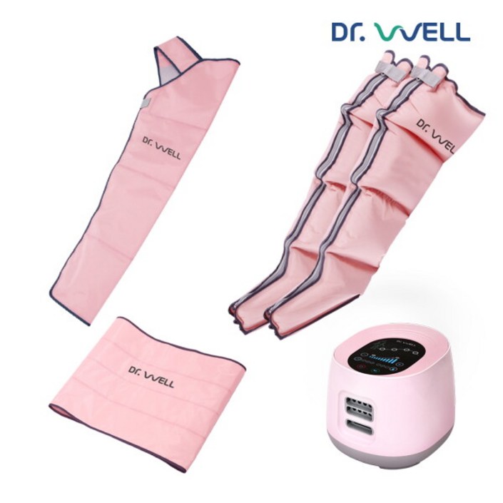 [닥터웰] ★[4/23 마지막 혜택! 광세일 20%적립 신청] 뉴에어라이너 공기압 4구 마사지기 풀 세트 DR-5800 (본체+다리+팔+허리)