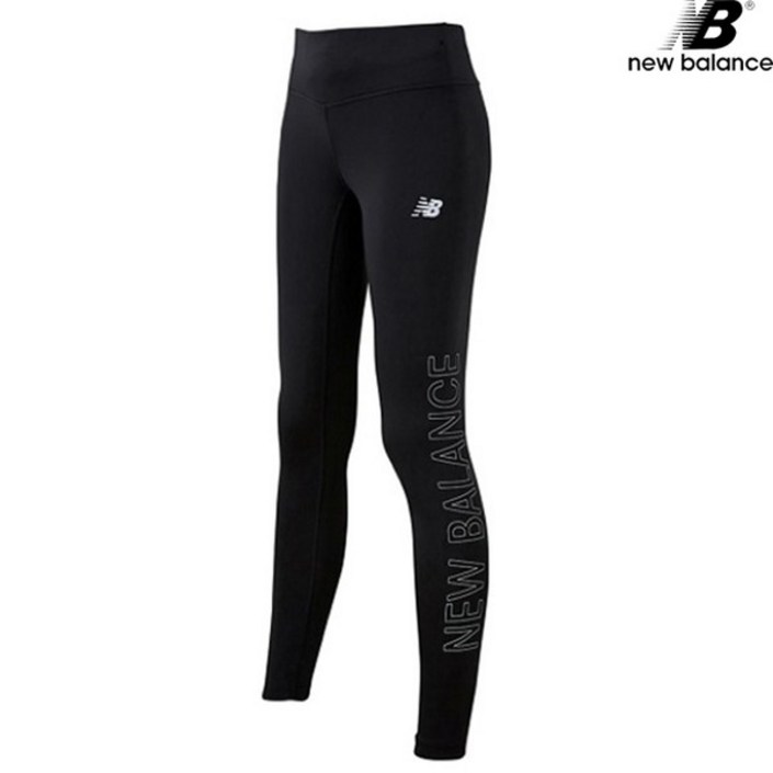 뉴발란스 NBNSA4S052BK 엑셀러레잇 리플렉티브 약간 두꺼운 여성 레깅스 타이즈 뉴발란스 NBNSA4S052BK 엑셀러레잇 리플렉티브 약간 두꺼운 여성 레깅스 타이즈