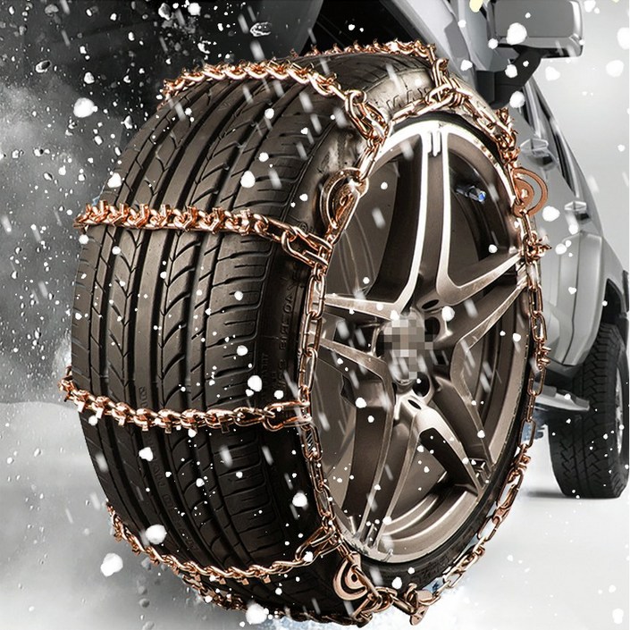 대원 고강도 쇠사슬 스노우체인 자동차타이어 차량용체인, 1세트