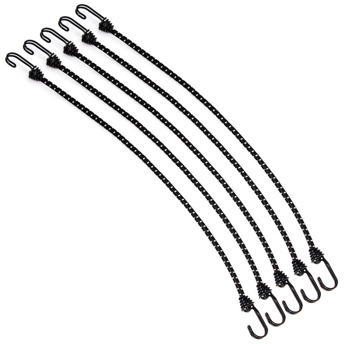 유니티23 휘지않는 더블후크 스트레치코드 투훅 탄성로프 5P