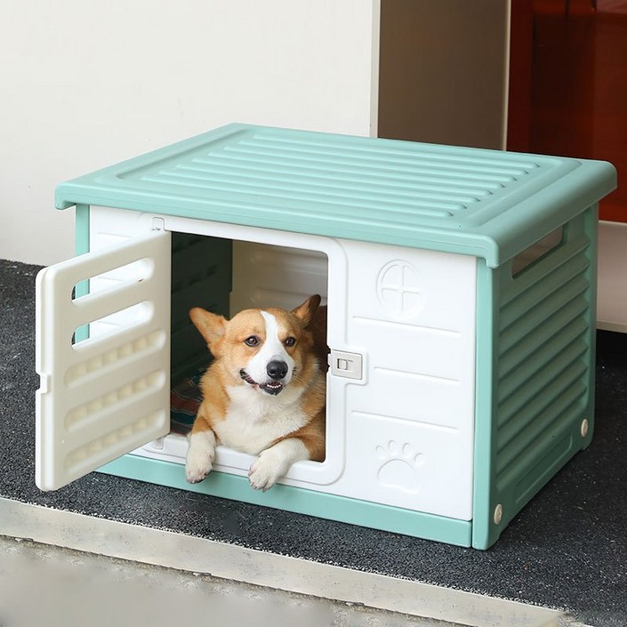 고양이 플라스틱 하우스 숨숨집 실내 실외 야외 강아지 길냥이 집, 핑크(하우스)