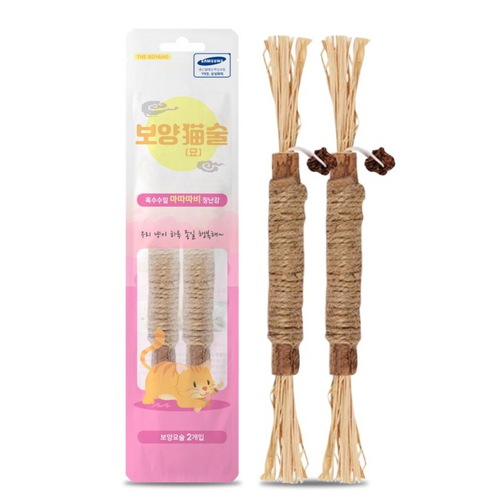 더보양 보양묘술 고양이 마따따비 수제 장난감, 1팩 더보양 보양묘술 고양이 마따따비 수제 장난감, 1팩