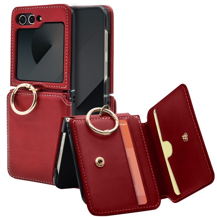 인트그로 럭스 링 홀더 카드수납 휴대폰 케이스