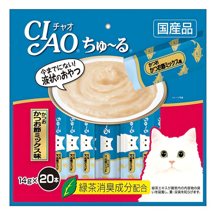 챠오츄르 고양이 짜먹는 간식