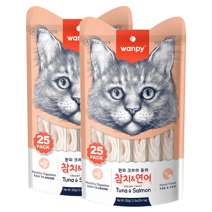 완피 크리미 퓨레 고양이 츄르