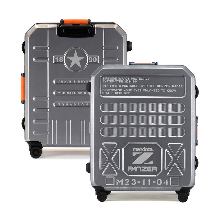 멘도자 펜저 26인치 해외여행 폴리카보네이트 캐리어 금고형 대형 여행용 캐리어 세트