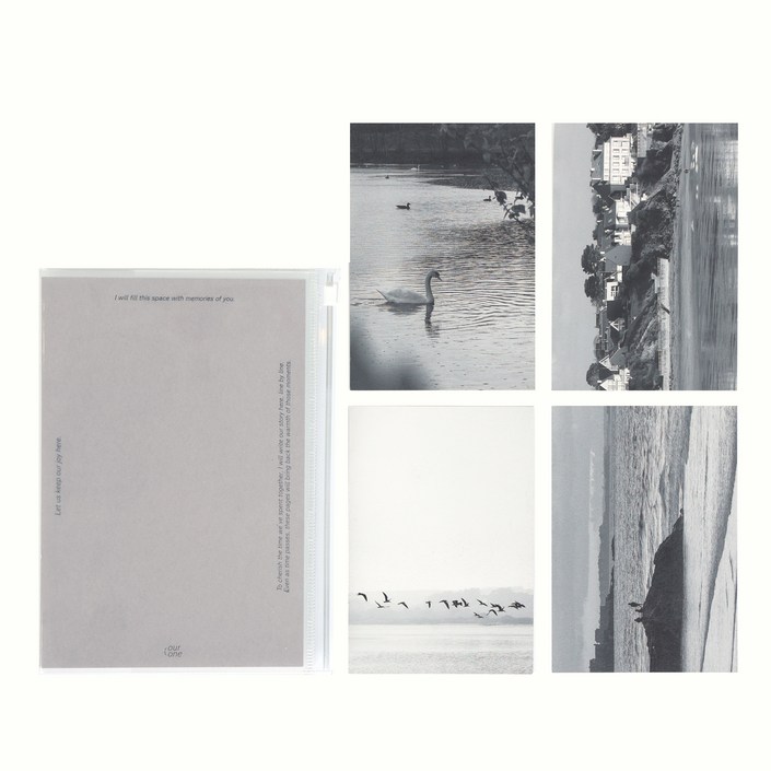 워너디스 아워원 일기장 다이어리 만년형 업무용 회사 플래너, 그레이 캔버스 (gray canvas)