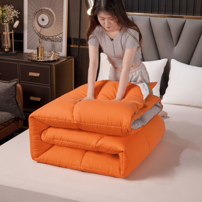 패딩 담요 차량용 구스다운 이불 무릎 사무실 심플 따뜻한