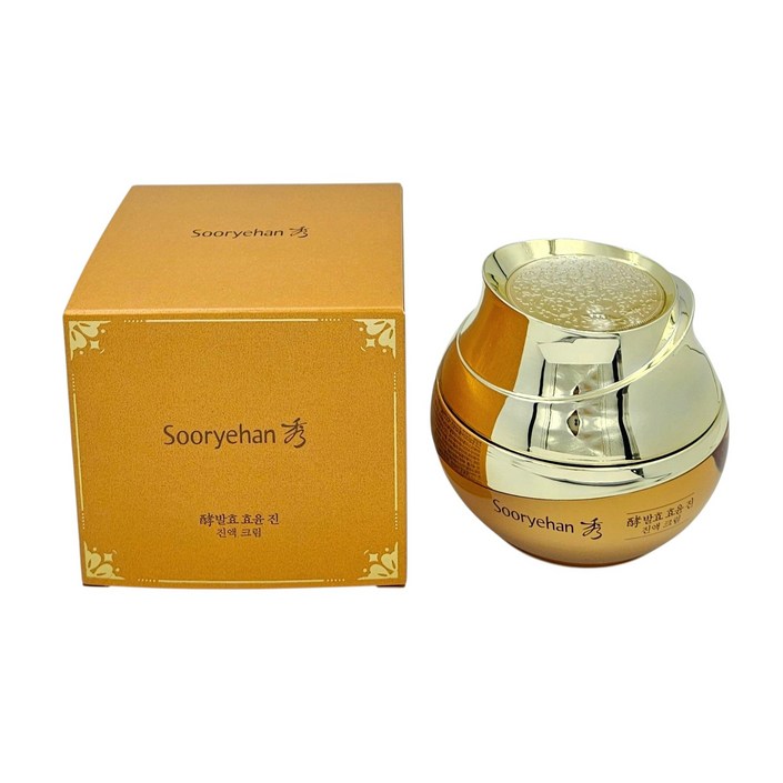 수려한 최신상 NEW 발효 효윤 진 진액 크림