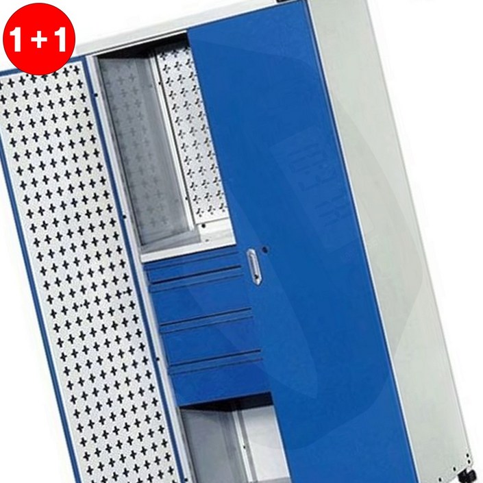 작업용 공구함 이동식 공구상자 서랍형 부품 보관함 케이스 정리 수납함(본 상품은 1+1옵션으로 주문수량의 2배수량으로 배송), 1개