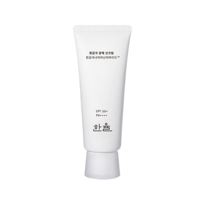 한율 흰감국 광채 선크림 SPF50 PA