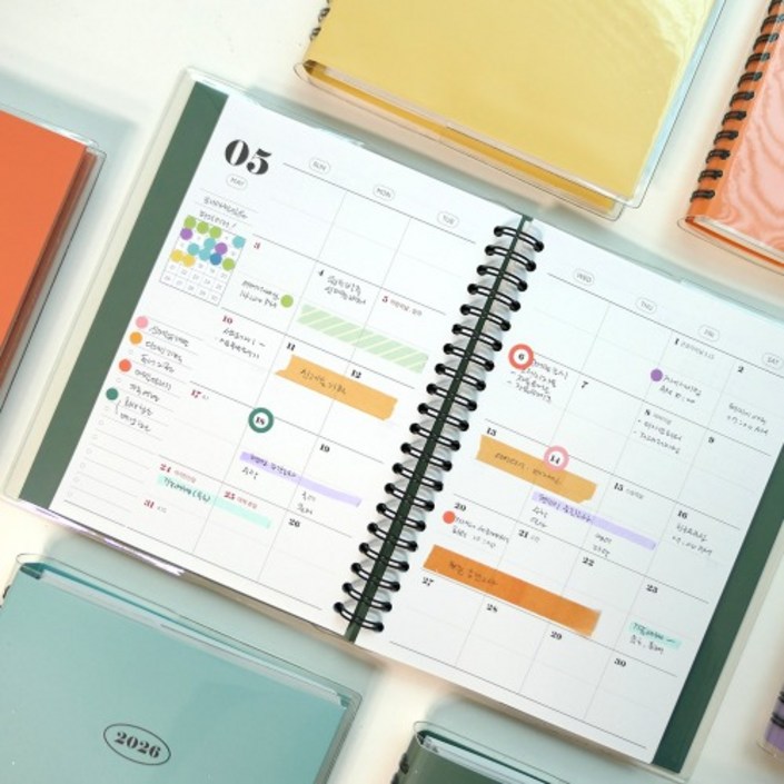 2026 GMZ 더메모 라이프 다이어리 M, 스카이