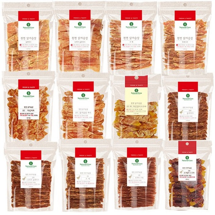 네츄럴코어 천연간식 200g 모음, 200g, 1개