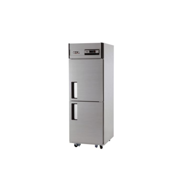 [유니크대성] 25BOX 내부스텐 올냉동(냉동2칸) UDS-25FAR 아날로그 직냉식 업소용냉장고 20231213