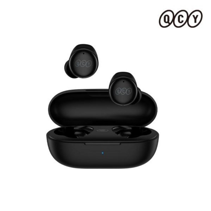 QCY T17 블랙 무선 5.1블루투스 이어폰 초경량 현장감 커널형  방수 HIFI