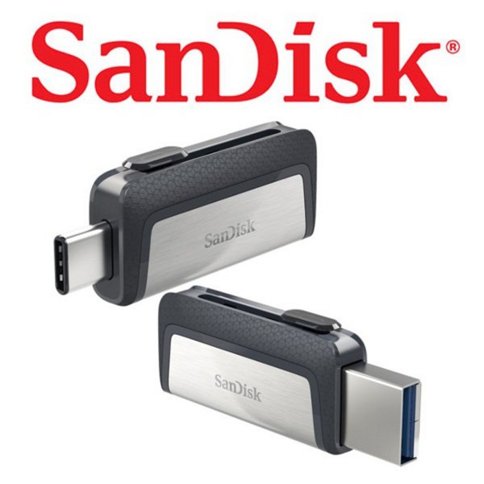 샌디스크 USB 메모리 Ultra Dual 울트라듀얼 OTG TypeC USB 3.1 SDDDC2 128GB
