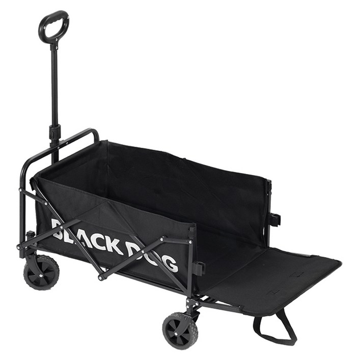 BLACKDOG 후방 확장형 접이식 캠핑 웨건