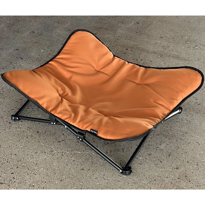 튼튼한 반려동물 접이식 캠핑의자, 1개, 오렌지