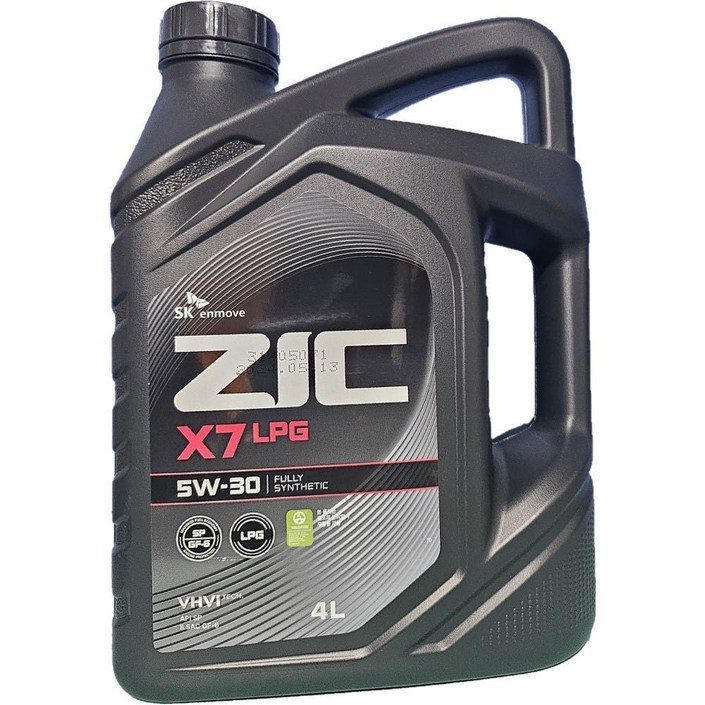SK ZIC 지크 X7 LPG 5W30 4L