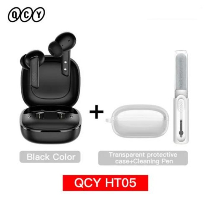 QCY HT05 ANC 무선 이어폰 40dB 소음 차단 블루투스 5.2 ENC HD QCY HT05 ANC 무선 이어폰 40dB 소음 차단 블루투스 5.2 ENC HD