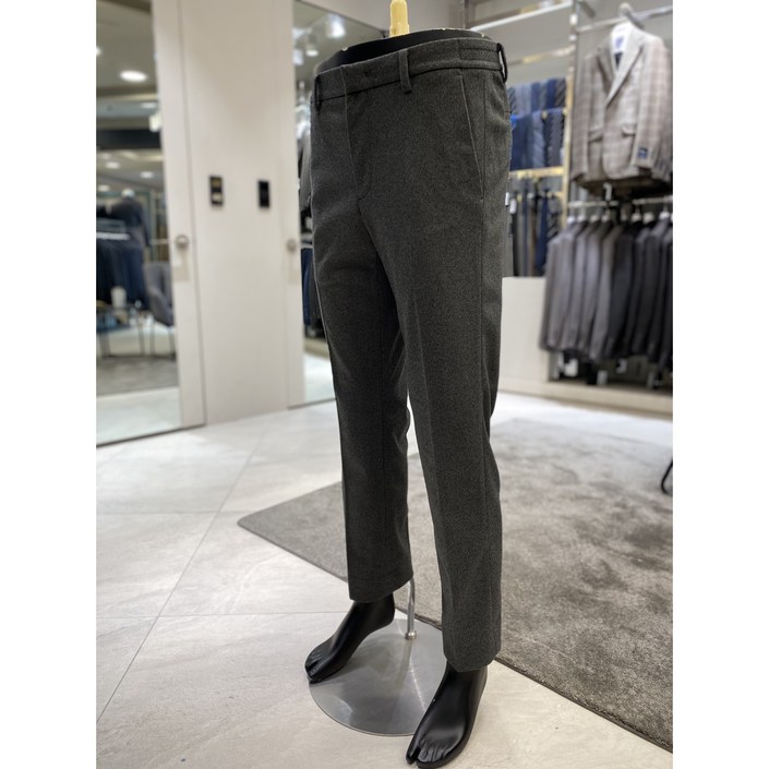 지이크 파렌하이트 22FW 배색패턴 저지 밴딩 팬츠  챠콜그레이  FFFAX4206