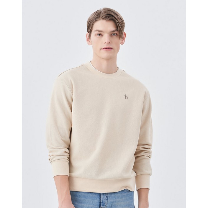 국내백화점 헤지스 티셔츠 긴팔 맨투맨 티셔츠 긴팔티 베이직