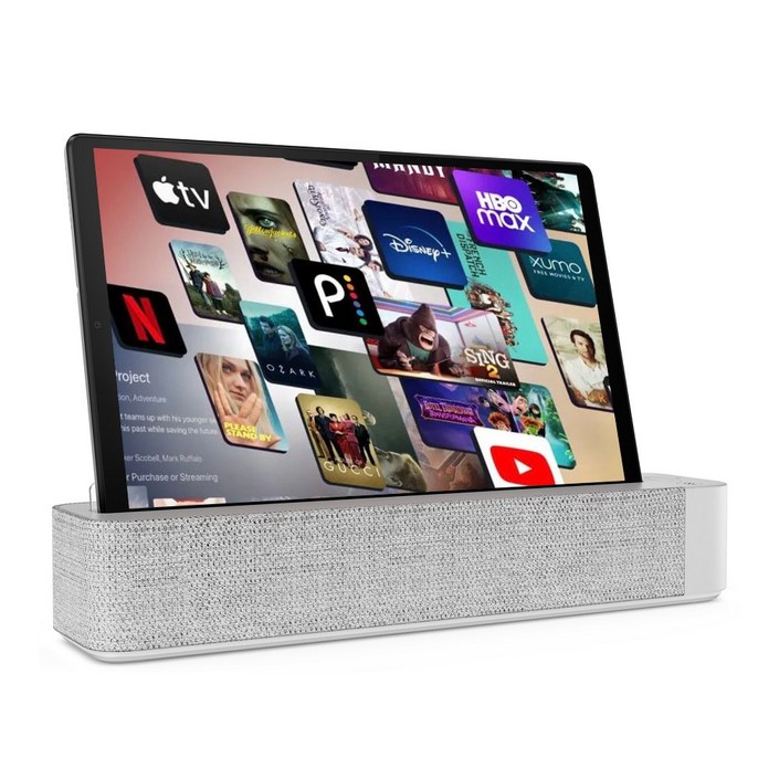 레노버 태블릿 PC M10 PLUS 정품 풀박스 특S급 + 스피커독 포함 WIFI FULLHD RAM4G 64GB, 폴리오케이스+보호필름