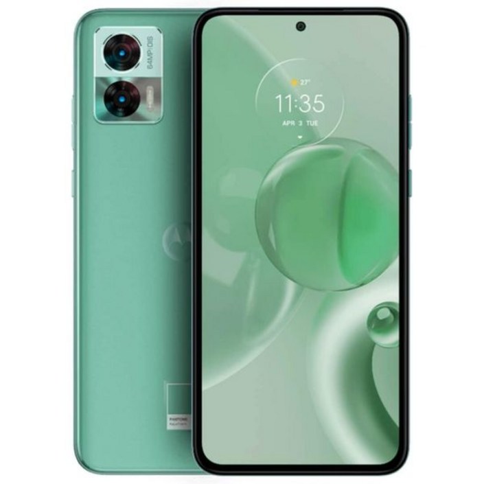 모토로라 엣지 30 네오 듀얼심 128GB 저장공간 8GB 램 GSM 전용  CDMA 미지원 공장 개통 5G 스마트폰 아쿠아 폼  국제 버전 리퍼 제품