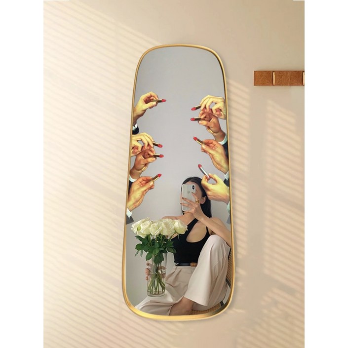 모던 셀레티 전신거울 립스틱 미러 인테리어 벽걸이 거울