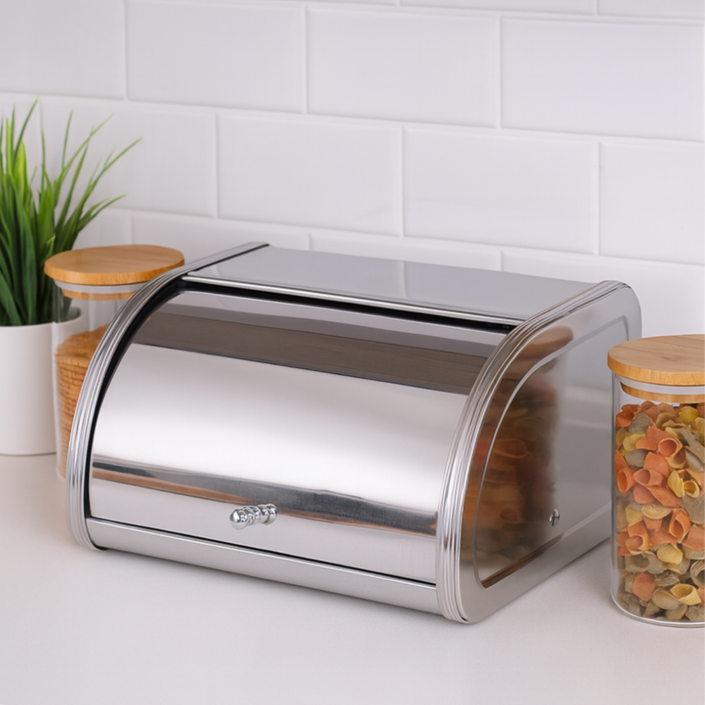 하루테 스텐 영양제 보관함, 실버, 1개