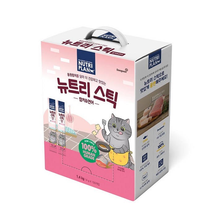 동원 뉴트리플랜 뉴트리스틱 고양이 간식 츄르 대용량 동원 뉴트리플랜 뉴트리스틱 고양이 간식 츄르 대용량
