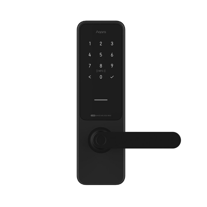 [방문설치] 아카라 스마트 도어락 L100 레버형 (애플 홈킷, 삼성 스마트싱스, 구글 홈 지원), 방문설치, 방문설치+도어락