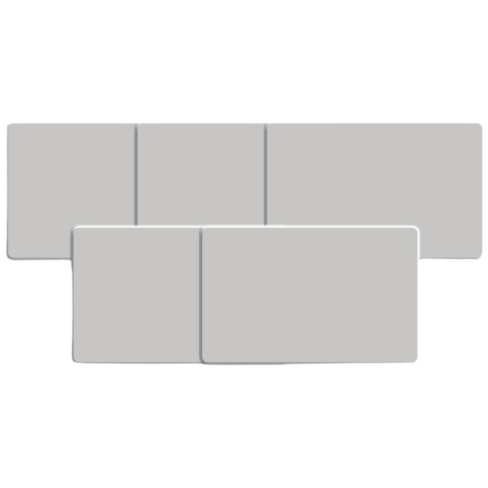 RFID CUID 스티커 태그 도어락 공동현관 출입 MCT 복사, 5개, CUID PVC 사각 태그 그레이 5개 No.9P