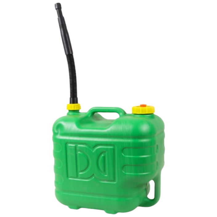 청년농자재 안전녹색 기름통 캠핑 말통 등유통 연료통, 녹색10리터, 1개