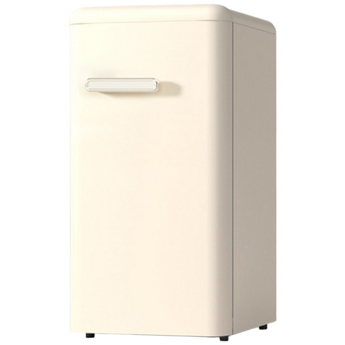 쉼프레 레트로 미니 냉장고 소형 냉장고 음료 냉장고 가정용, NEW 92L 레트로 화이트