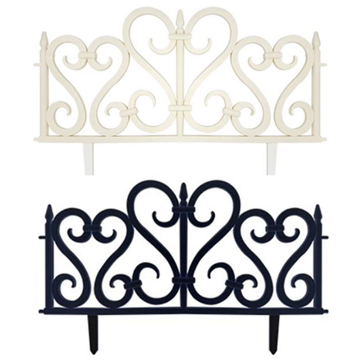 유럽감성 정원꾸미기 화단울타리 펜스 휀스 4P 1세트