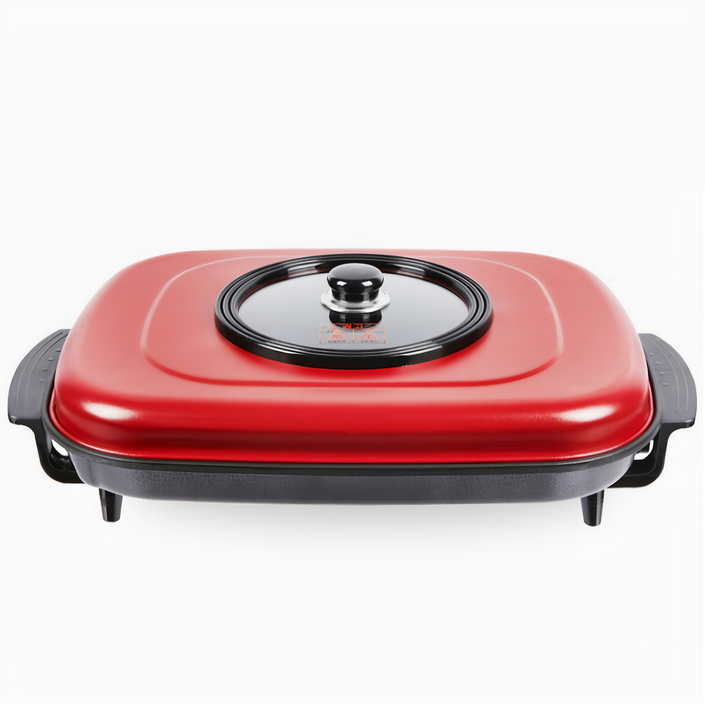 26년형 국산 대원 x 데일리렉 국산 다이아몬드 코팅 사각 전기후라이팬 잔치팬 57cm, DL1600P