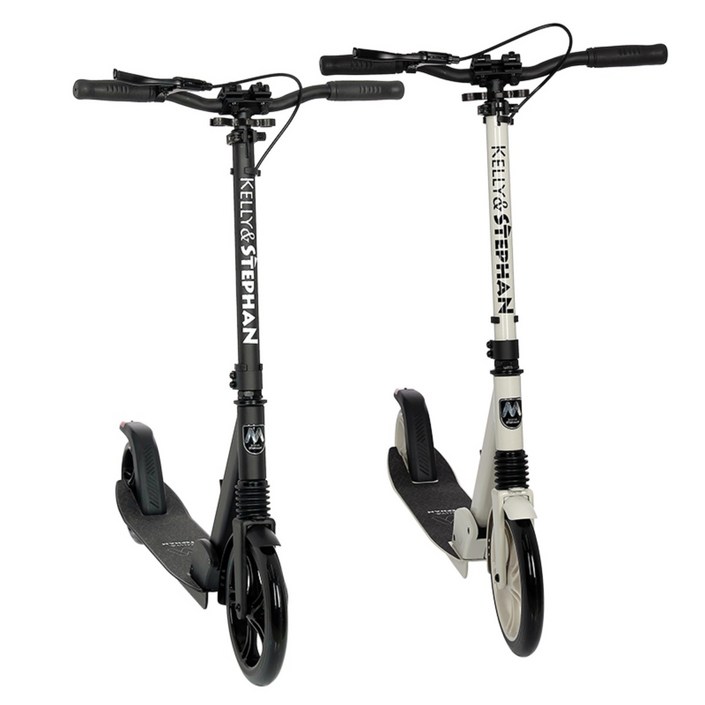 켈리앤스테판 K154 몬스터 두발 킥보드  블랙, 1개